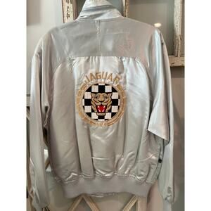 NWT Style Auto Racing size large metallic Jaquar jacket